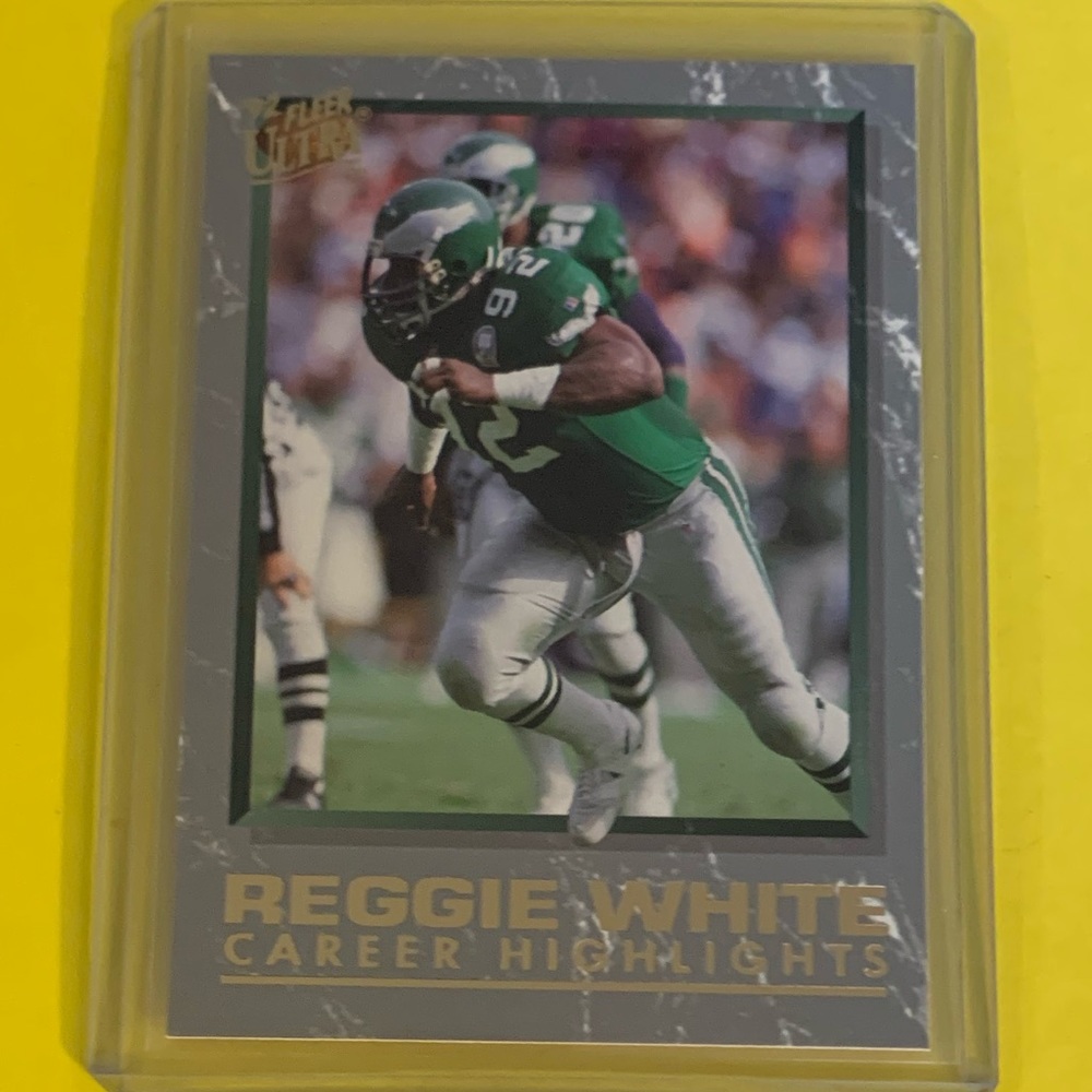 Reggie White #12 [Career Highlights] 1992 Fleer Ultra Football Trading Card